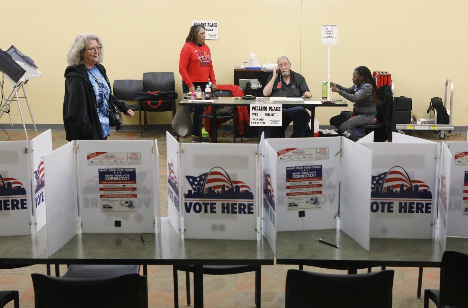Turnout is Light for local voting